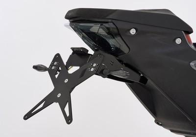 PROTECH X-SHAPE Kennzeichenhalter schwarz passt für KTM 1290 Super Duke R(20-23)
