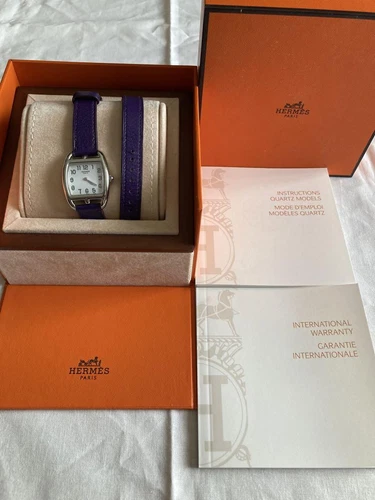 HERMÈS Orologio donna HERMES CT1.210 Cape Cod AUTENTICO