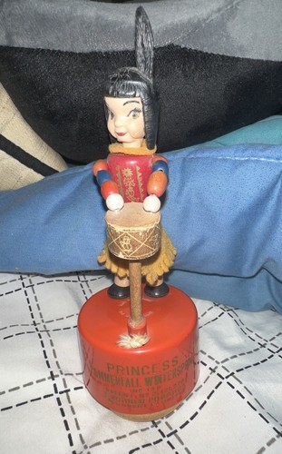 Vintage Howdy Doody Circa 1950 Princess SummerFall Winter Spring Action Push Toy