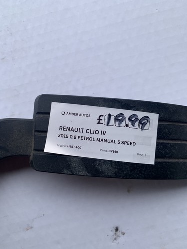 RENAULT CLIO ACCELERATOR THROTTLE PEDAL 2015 MK4 MANUAL (2012-2016) 180223454R - Picture 4 of 5