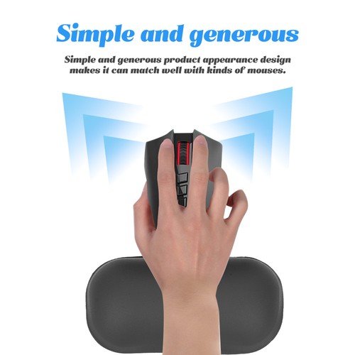 Handgelenkauflage -Pad -Handgelenk Pause Computerhandgelenksunterstützung - Afbeelding 8 van 11