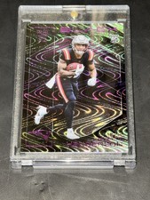 2025 Panini Black - Rookies TreVeyon Henderson #132 Royal /99 (RC)