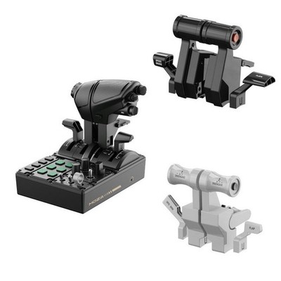 MOZA MTQ Throttle Quadrant Adjustable Backlight Throttle w/ TQF +TQA + TQB Grips