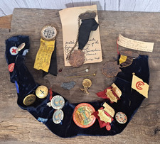 Collection of Assorted Antique Disciples of Christ Badges and Pins 1902-1935