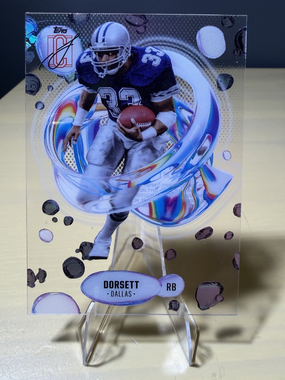 Tony Dorsett #F-24 Football Cards 2024 Topps Signature Class Fluidity trading card — raw and PSA graded price guide