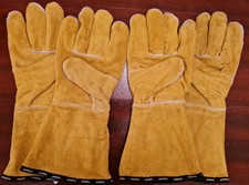 2 x Pairs of Ejendals Tegera 19 Heat Resistant Leather Welding Gloves Size 10