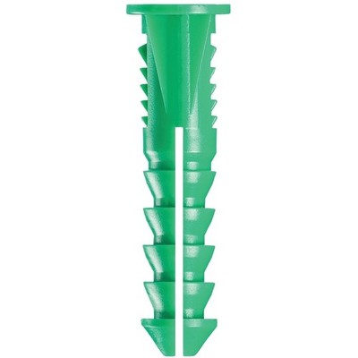 Cobra Anchors 197S Screw Anchor, #12-14 Thread, 1-1/2 in L, Polyethylene, 200 lb