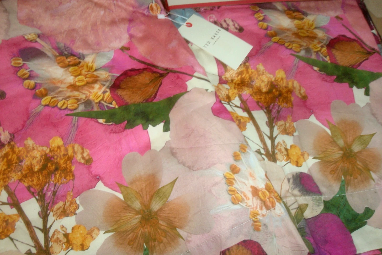 NWT Ted Baker 2 pc LINED Window Curtain Panels Mod Floral Cotton 50 x 95" lg
Opens in a new window o