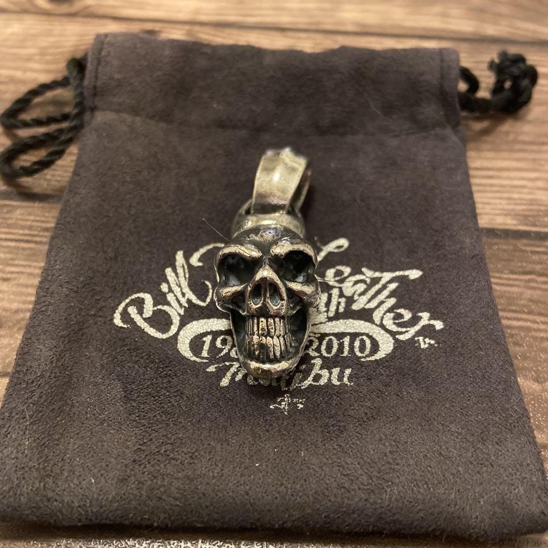 アクセサリー Bill Wall Leather GOOD LUCK SKULL LARGE Bill Wall Leather BWL Large Good Luck Skull Pendant #0418 | eBay