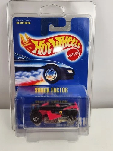 Hot Wheels #141 Shocker Factor ERROR Vintage 1991 W Case