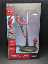 Paladone Marvel Spider-Man 3D Streetlamp, USB LED Desk Lamp 12.5in NRFB