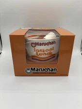 Maruchan Ramen Noodle Bundle, Ceramic Bowl, Spoon, Chopsticks, Holder, BRAND NEW