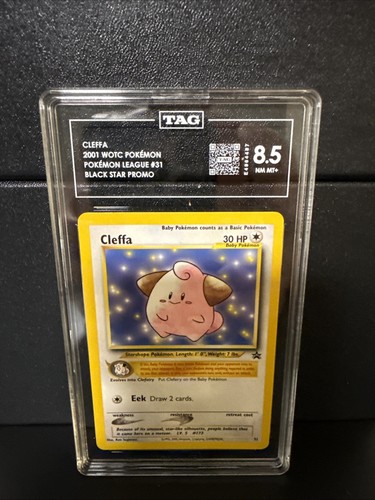 Cleffa graded TAG 8.5 for sale on eBay