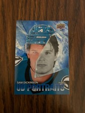 2025-26 UPPER DECK SERIES 2 - UD PORTRAITS - SPECKLE - SAM DICKINSON ROOKIE