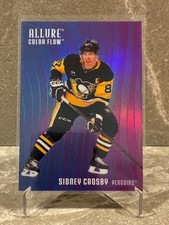 2025-26 Upper Deck Allure Color Flow Blue Purple Sidney Crosby #CF-24
