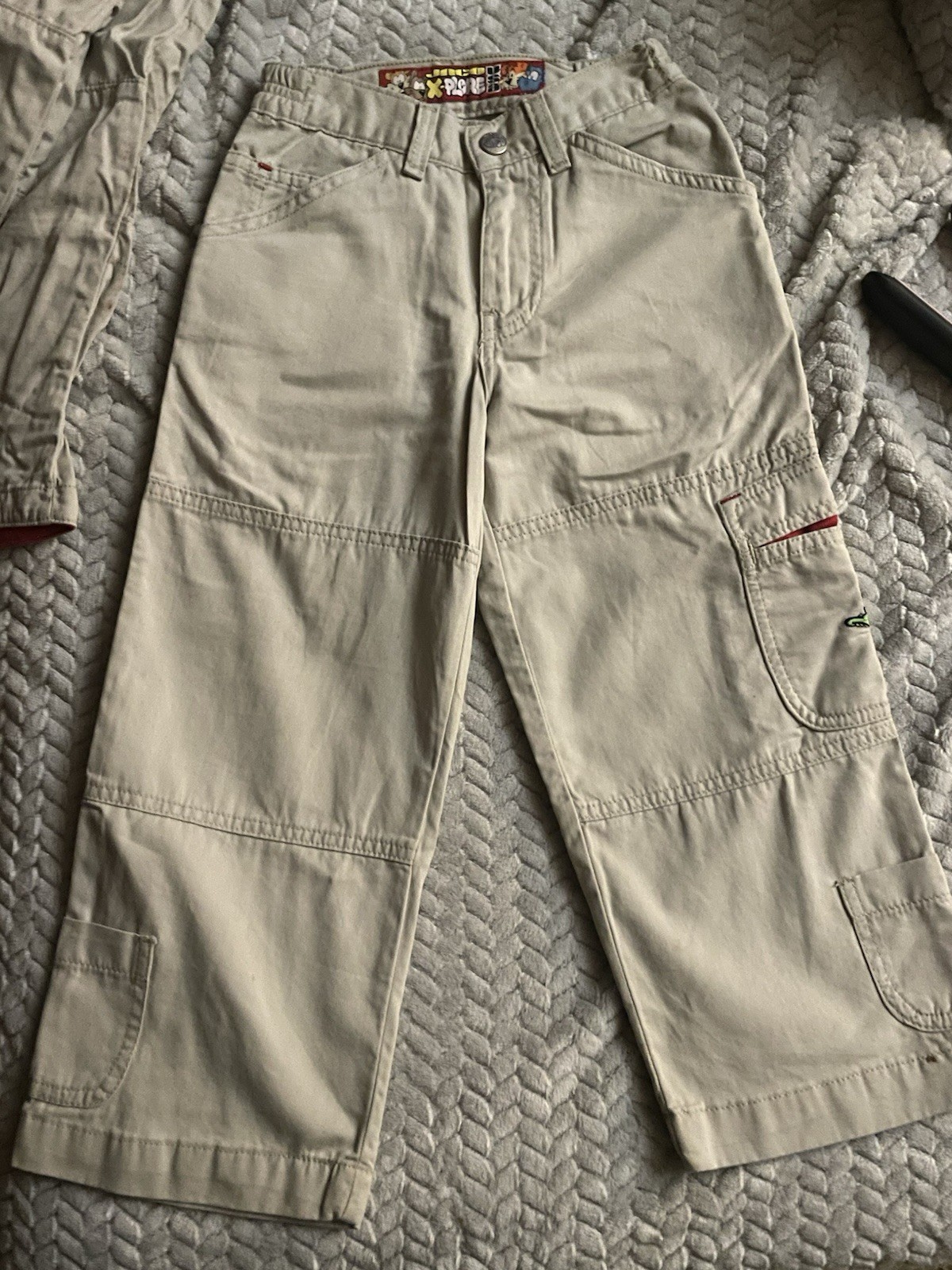 Vintage JNCO X-Plorer boys khaki Jeans Size 5