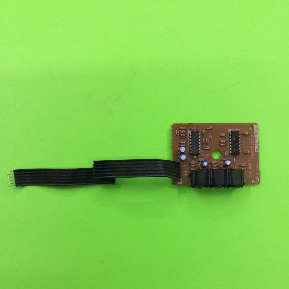 Technics SA-DX1040 Amplificador S Video Jack Placa Puerto Jack Placa IO RJB2222AD Foto 2 de 3