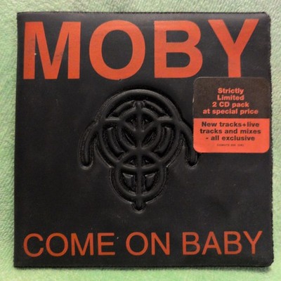 MOBY- COME ON BABY CD ALBUM. Limited Rubber Edition 2 CD Pack