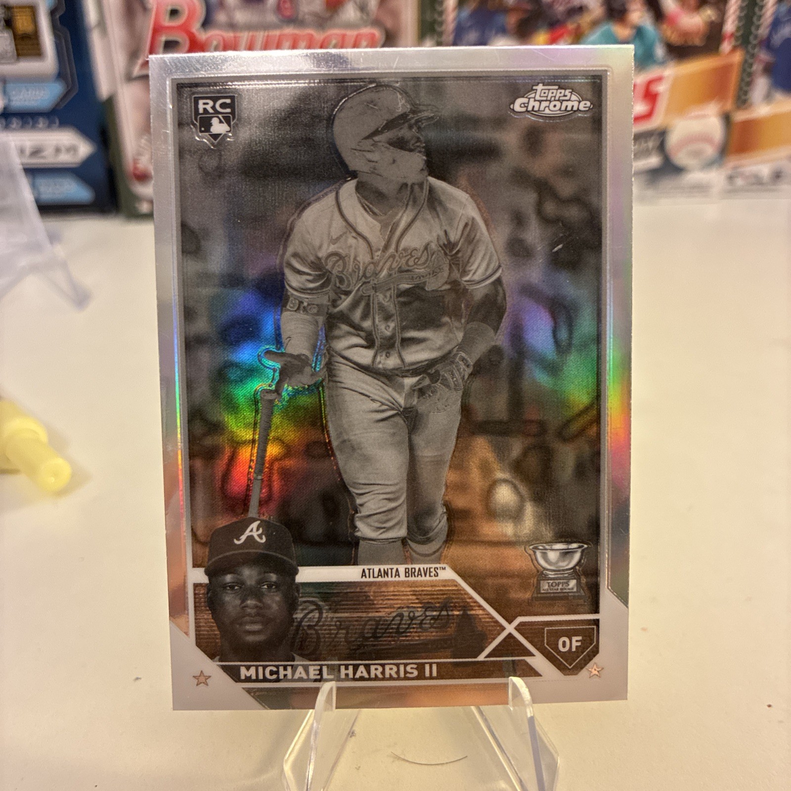 2023 Topps Chrome - Michael Harris II #79 Negative Refractor (RC)