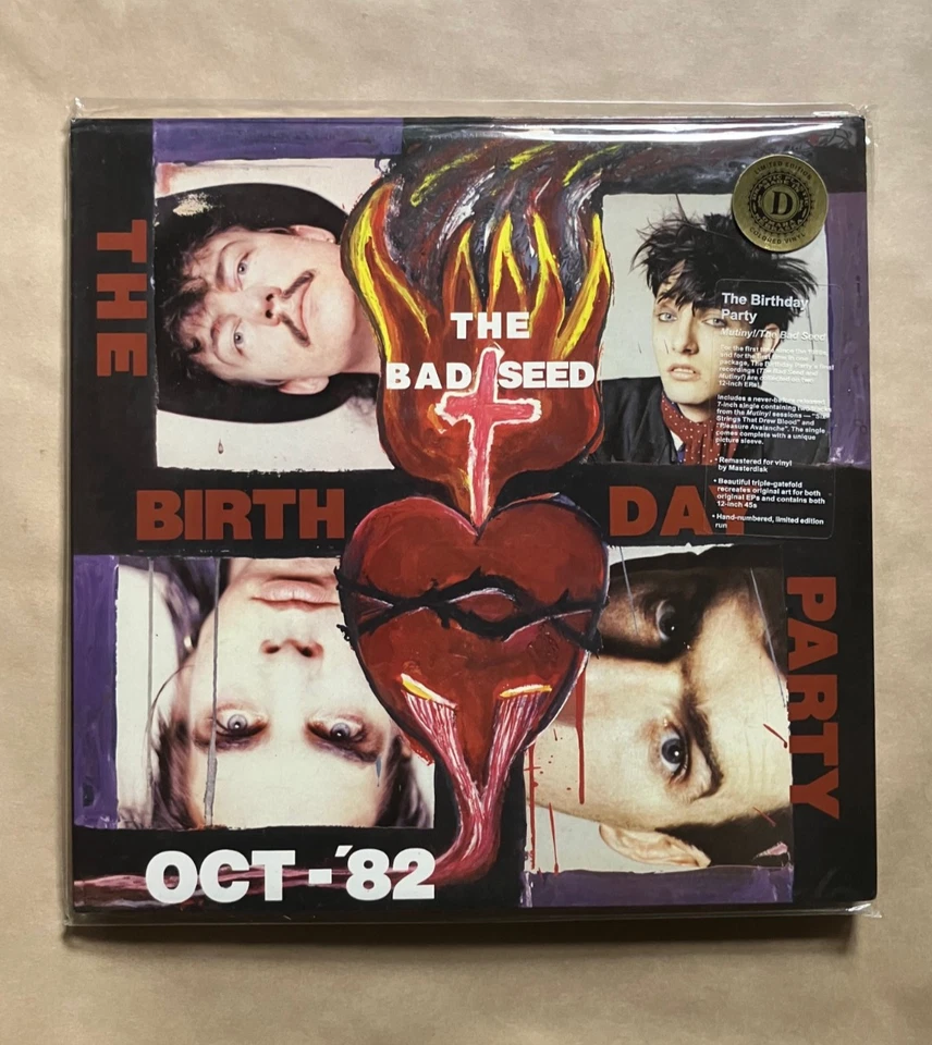 THE BIRTHDAY PARTY The Bad Seed /Mutiny 12" EP's + 7" Colored Vinyl US Nick Cave - Image 3 of 4