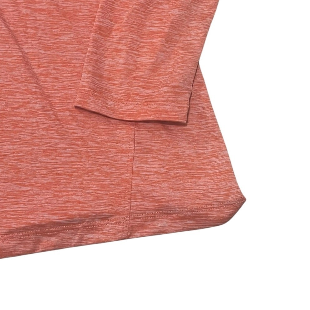 Under Armour Women's  ½ Zip Long-Sleeve Pullover Women's Medium Peach/Plasma thumbnail 5