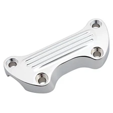 Black Handlebar Riser Clamp Fit for Harley Sportster 883 Dyna Super Glide Deuce