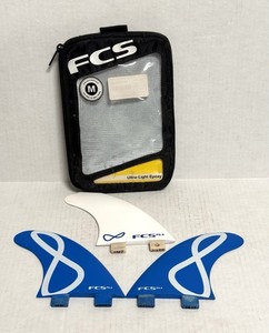 FCS FG-5 ULTRA LIGHT EPOXY SURFBOARD FIN SET