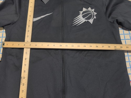 NBA Phoenix Suns Nike THERMA FLEX TEAM HOODIE Showtime Full Zip MEN'S LARGE ~7 - Picture 3 of 15