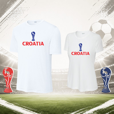 Croatia t-shirt world cup jersey- SHIPS FROM FLORIDA PRIORITY MAIL