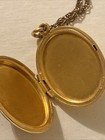 Vintage 12 KT Gold Filled Locket and Screw Back Earrings Set — photo 6