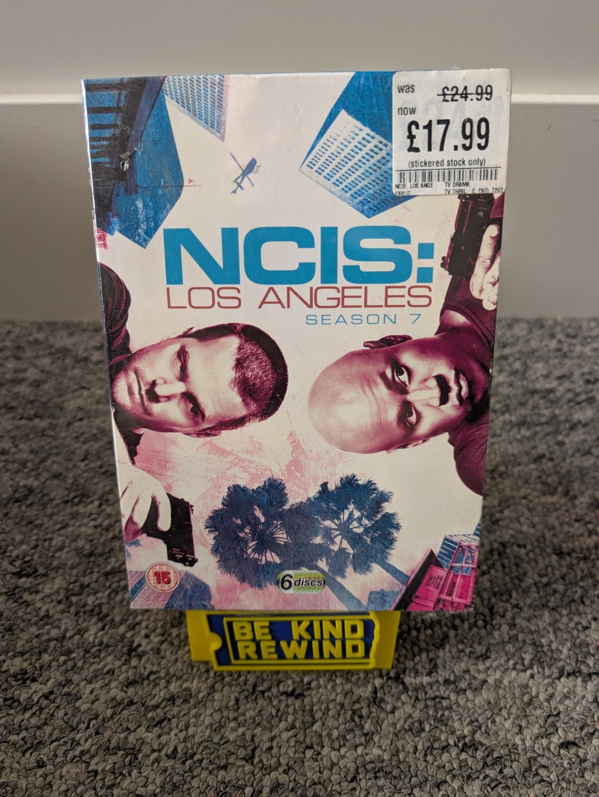 NCIS Los Angeles Season 7 DVD Box Set 6 Discs Brand New Sealed