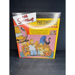 Simpsons Photomosaic Puzzle | eBay