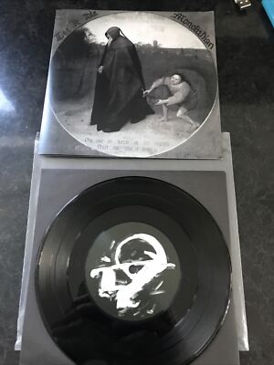 Monolithian let it die 7  moustache Records 2013 Metal Punk Doom mint