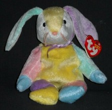 TY DIPPY the BUNNY (YELLOW TUMMY)  BEANIE BABY - MINT with MINT TAG