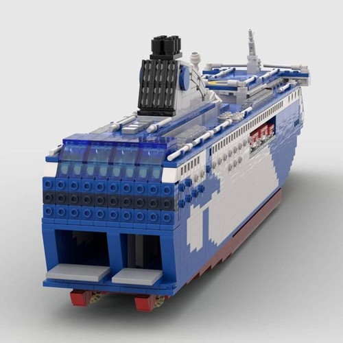 Juego de juguetes de construcción Ms Finlandia Fast Cruiseferry Ship 1890 piezas - Imagen 4 de 7