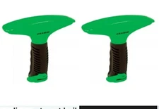 2 PACK Dramm 10-12710 Assorted Colors Metal Fan Nozzle with 1/4 in. Turn Valve