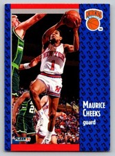 1991-92 Fleer - Maurice Cheeks #135