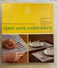 Vintage Open Work Embroidery, 4 Placemats and 4 Napkins, 1975 by Skil-Craft Corp — photo 1