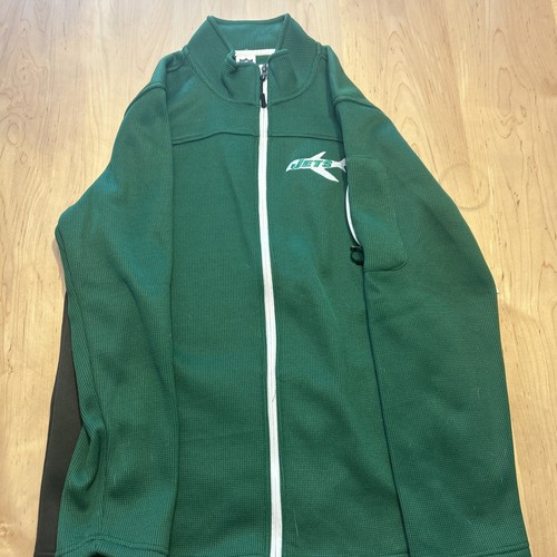 Rare. Retro NFL Throwback Jets Vintage Jacket. Size Med. Tags Still On. Fleece