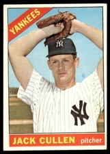 1966 Topps Jack Cullen New York Yankees #31