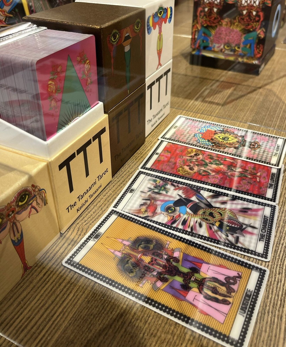Keiichi Tanaami TTT The Tanaami Tarot Bronze 78cards w/Acrylic