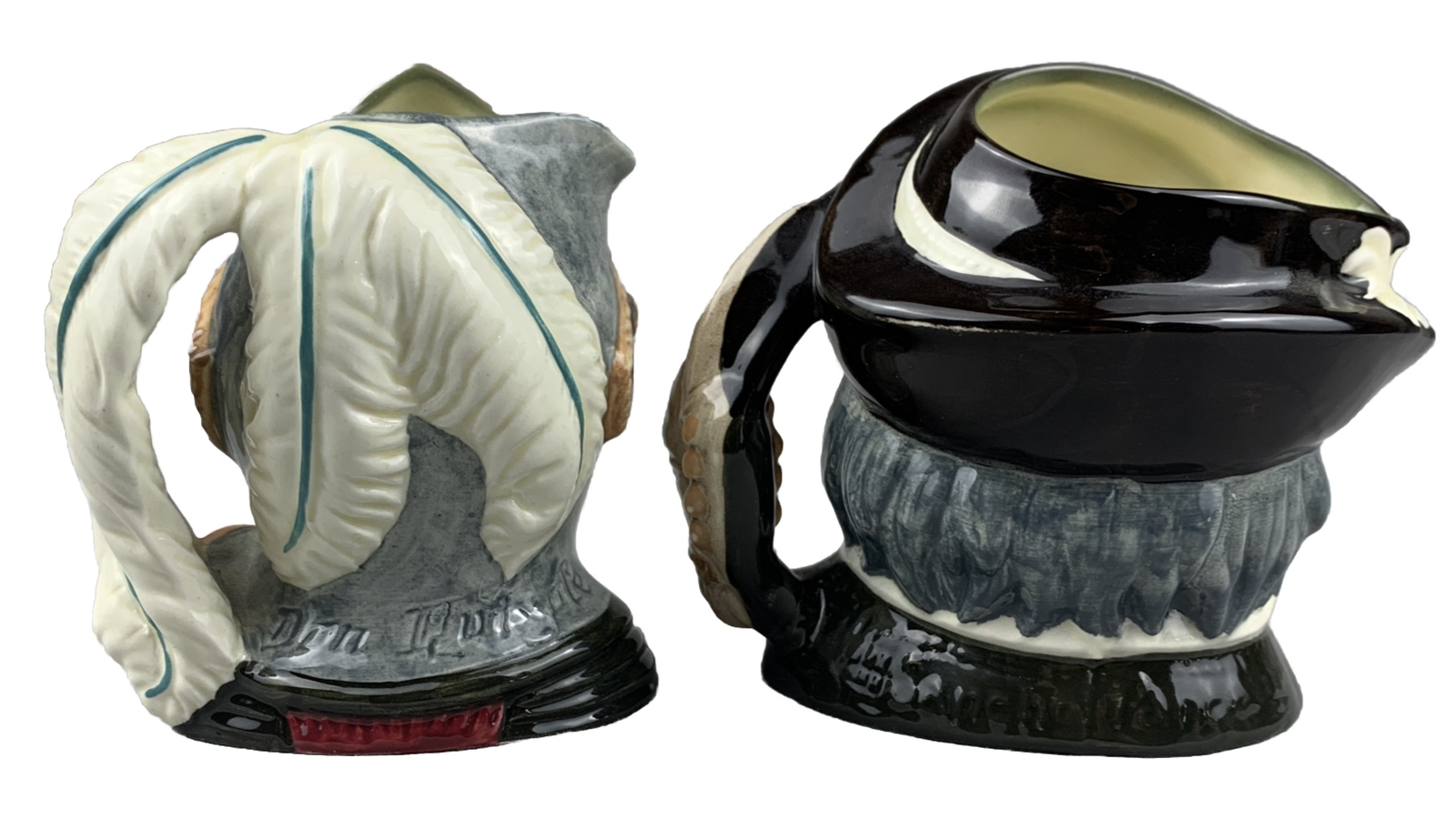 Don Quixote And Sancho Panca Royal Doulton Small Toby Mugs eBay