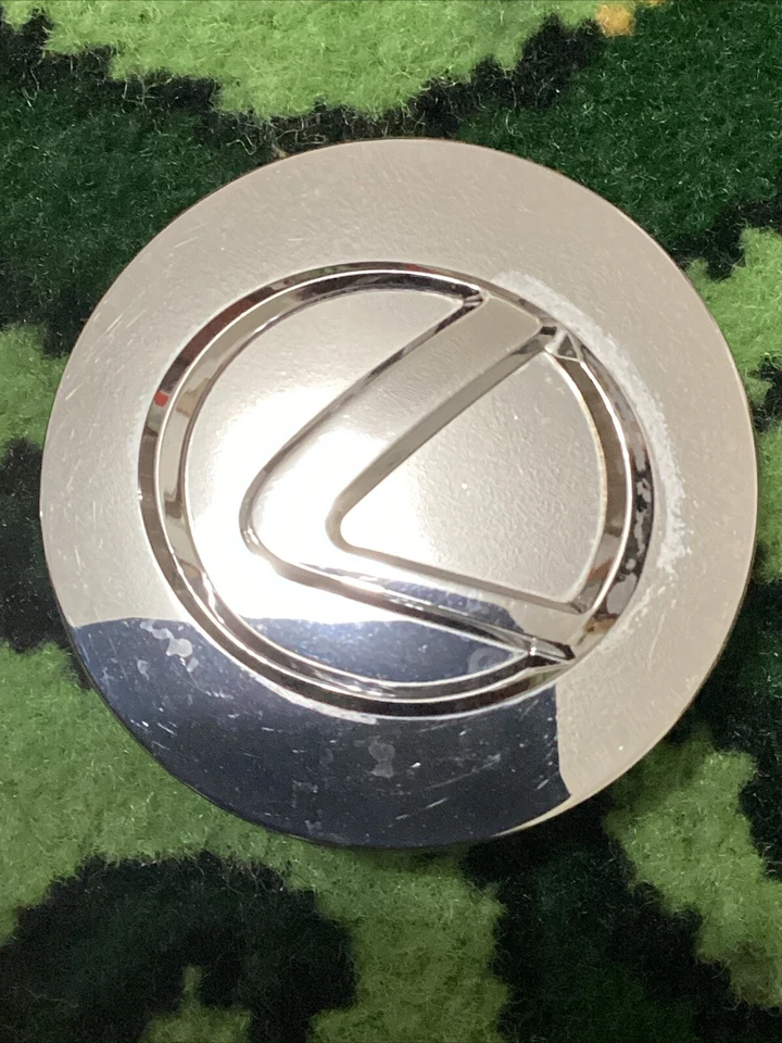 Tapacubos central Lexus GS300 GS400 GS430 LS430 RX300 SC300 OEM cromo EPI+PS 1 pieza Foto 3 de 4