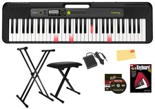 Casio LK-S250 Casiotone 61-Key Lighted-Key Keyboard w/ Adjustable Stand