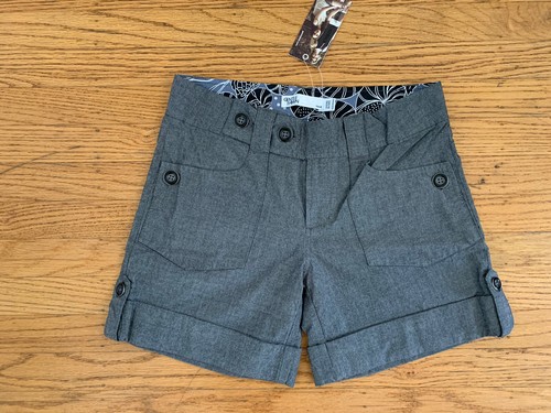 NWT GENTLE FAWN Womens sz 4 gray shorts - Picture 3 of 7