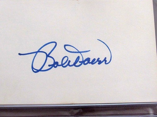 BOBBY DOERR 9X ALLSTAR BOSTON RED SOX HOF SIGNED AUTO INDEX CARD PSA/DNA BEAUTY - Picture 2 of 3