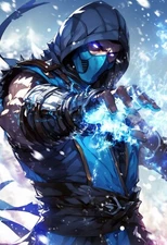 "Mortal Kombat: Sub-Zero 2" 13x19 Art Print Limited to 20 Hand-Numbered Copies