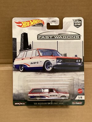 2021 Hot Wheels Premium Car Culture Fast Wagons Complete Set Of 5