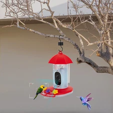 Smart Bird Feeder with Camera Smart Wild Bird Watching Cam APP Intelligent Video
