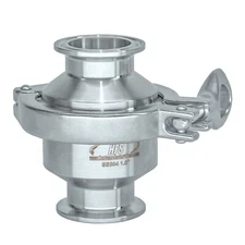 HFS(R) 1-1/2" Tri Clamp Sanitary Check Valve One Way Flow 304 Stainless Steel